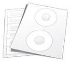 Adhesive Media labels including CD, DVD, Cassette, vhs labels and more.