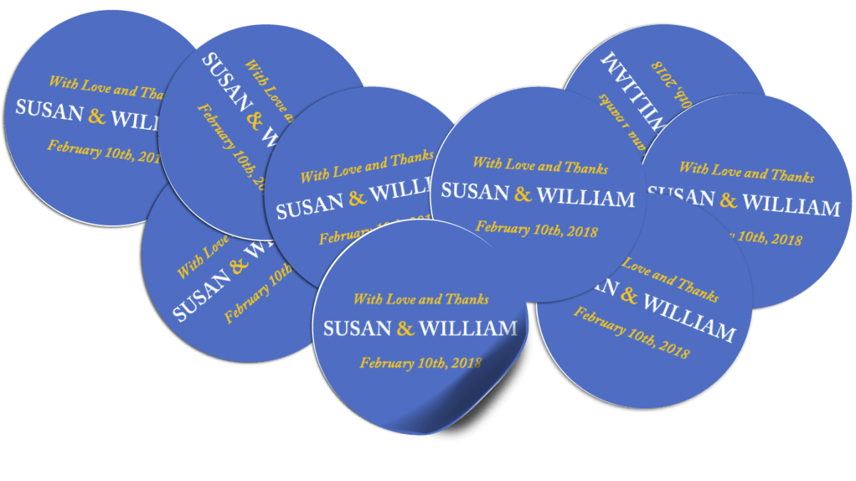 Designing Round Oval Labels With Word